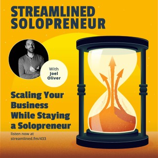 Streamlined Solopreneur: Tips to Help Small Business Owners Grow Without Burnout cover image
