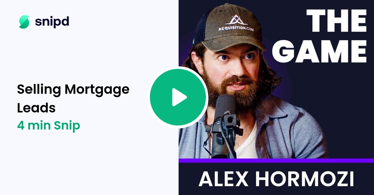 The #1 Persuasion Hack That Can Make You Millions, Ep 418 - The Game w/  Alex Hormozi
