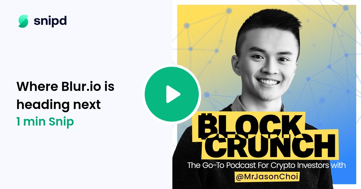 Posted snip by @BitLift: Where Blur.io is heading next